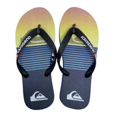 Imagem de Chinelo Quiksilver Molokai Slab Stripe Azul, 37/38, Azul