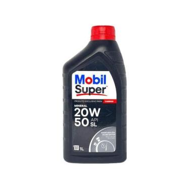 Imagem de Óleo Mobil Super 1000 20w50 Mineral Carro 1L