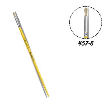 Imagem de Pincel Condor 457-06 Redondo Pelo Natural Cabo Longo