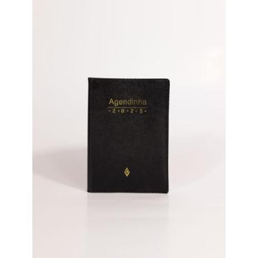 Imagem de Agenda simples 2025 - preta - Editora Vozes