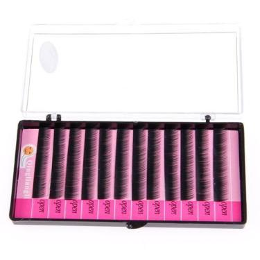 Imagem de Cílios Fio A Fio Para Extensão De Cílios 0.12c - Lullu Person, 08MM