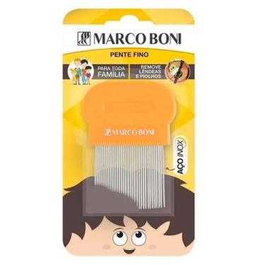 Imagem de Pente Fino Extrator De Piolhos E Lêndeas Aço Inox  - Store Birochi