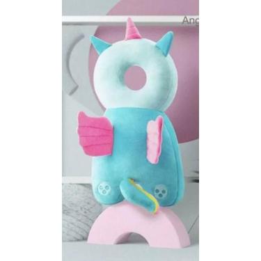 Imagem de Almofada Mochila Protetor Cabeça Bebe  - Infantil Baby, Unicórnio