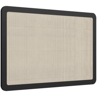 Imagem de Cabeceira Cama Box Solteiro Painel Com Telinha 90cm Moss A03 Nero - Ly