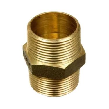 Imagem de Niple União 1/2'' X 1/2'' Em Metal Latão Água Quente E Gás, - Emmeti