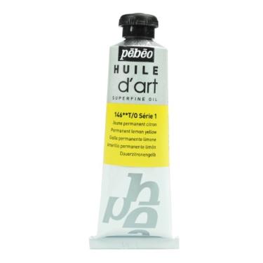Imagem de Tubo Pebeo Huile d'Art, 37 ml, amarelo limão permanente