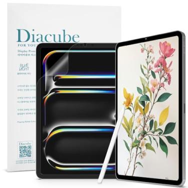 Imagem de Diacube Protetor de tela Paperfeel 1 peça + protetor de tela sem brilho, 1 peça para iPad Pro 11 M4 (2024), filme Paperfeel PET fosco com filtro de corte de luz azul, compatível com Apple Pencil