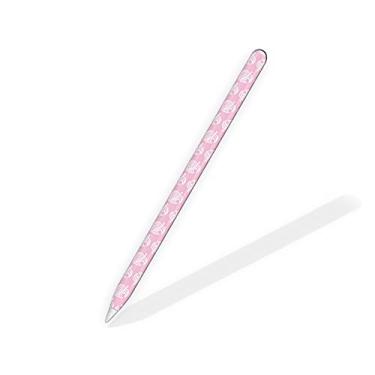 Imagem de Tacky design Skin compatível com Apple Pencil Skin - Adesivos de vinil premium de 3 m, capa de lápis de maçã com folhas rosas, capa completa para Apple Pencil Skin (2ª Geração)