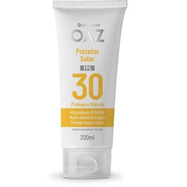 Imagem de Protetor Solar OAZ FPS 30 Corpo e Rosto 200ml - OAZ - Eurofarma
