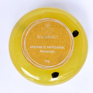 Imagem de Sabonete Artesanal Frutal Redondo 75g (Maracujá)