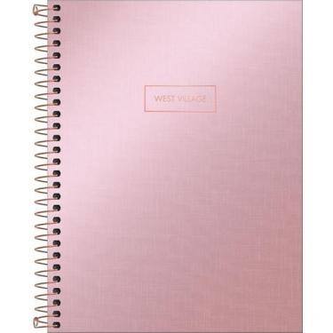 Imagem de Caderno Espiral Colegial West Village Metalizado CD 160F - Tilibra