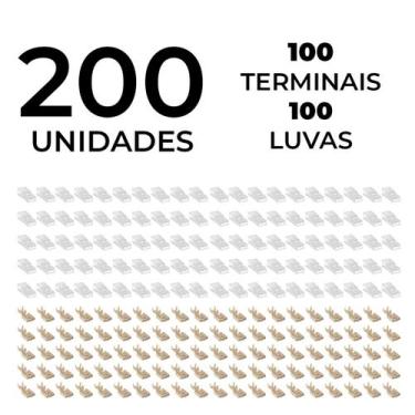 Imagem de Terminal Encaixe Fêmea Universal 6,3mm + Capa Isolantes Luva - RAINHA 
