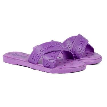Imagem de Sandália Infantil Menina Chinelo Rasteirinha Leve Macio - Mr try shoes