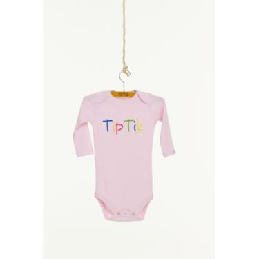 Imagem de Body Infantil TipTiK Manga Longa - Tip Tik, Rosa, G