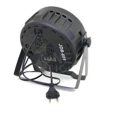 Imagem de Kit com 10 par led slim 60 leds 3w rgbwa jdb 605 / 601