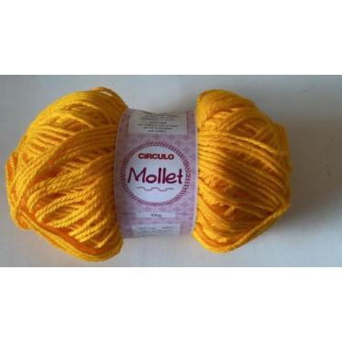Imagem de Lã Mollet Circulo Novelo com 100 Gramas  - UNIDADE SOLAR 1289