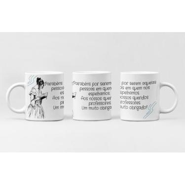 Imagem de Caneca Feliz dia dos Professores Modelo 7 - Like Geek