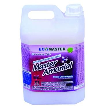 Imagem de Master Amonial 5L - Limpeza e Desinfecção Eficientes - Ecomaster