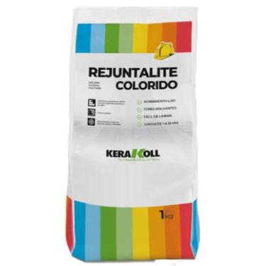 Imagem de Rejunte Multiuso Colorido Rejuntalite 1kg Kerakoll Cinza Ferro - KERAK