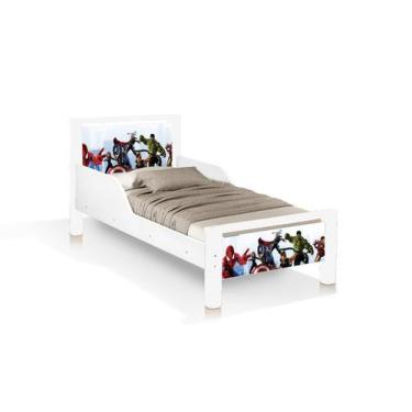 Imagem de mini cama infantil classic retro da vingadores - Frausto
