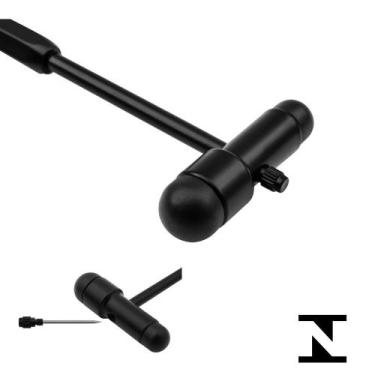 Imagem de Martelo de Reflexo Neurológico BUCK  BLACK TOTAL - BIC - Best In Care