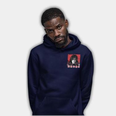 Imagem de Blusa Moletom Agasalho Unissex com Capuz 100 % Algodão - Naruto Orochi