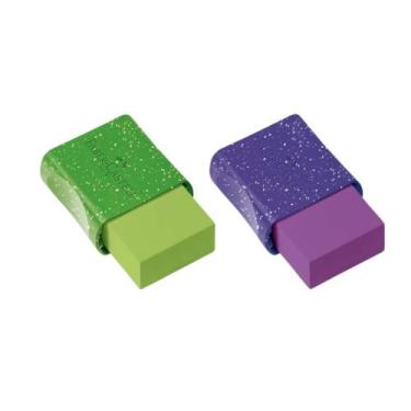 Imagem de Borracha Max Glitz Colorida Com Capa Plastica Faber Castell Unidade/Ki