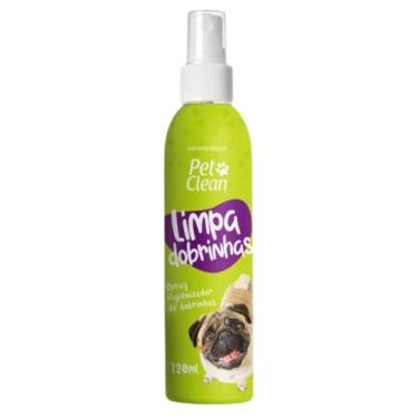 Imagem de Limpa Dobrinhas Pet Clean 120ml Eliminar Odor, Hidrata e Fortalece os 