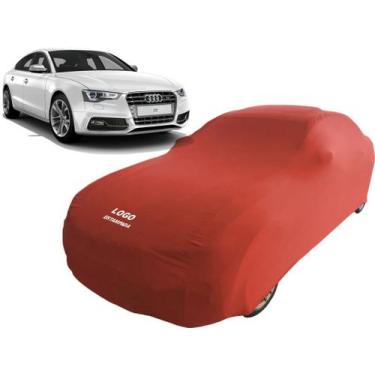 Imagem de Capa De Tecido P/ Proteção De Carros Audi A5 Sportback - Mz, Vermelha