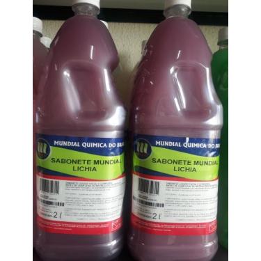 Imagem de Sabonete líquido perolado Lichia  2 litros - Mundial Química do Brasil
