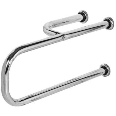 Imagem de Barra De Apoio 80x20cm Para Vaso Sanitário Lado Direito SF - ShopForte