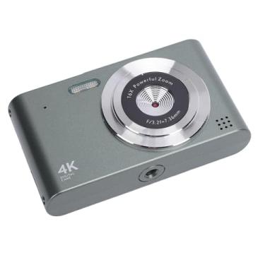 Imagem de Câmera Digital, Câmera Compacta para Viagens, Zoom 16x, Anti-vibração, Portátil para Viagens (Verde)