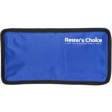 Imagem de Rester's Choice Pacotes frios e quentes de gel médio 12,7 x 25,4 cm. Bolsas reutilizáveis quentes ou de gelo para lesões, quadril, ombro, joelho, dor nas costas – compressa quente e fria para inchaço,