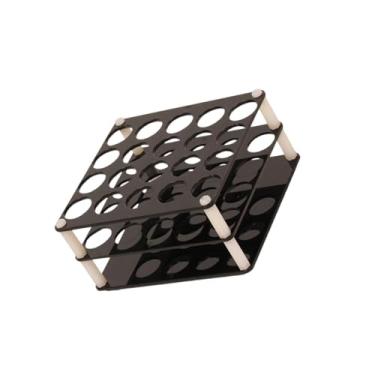 Imagem de Esquirla Porta-canetas de acrílico, porta-marcadores, material de escritório, porta-pincéis de maquiagem, organizador, porta-lápis para loja de artigos, 20 Vagas