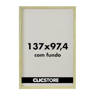 Imagem de Moldura Panorâmica 97,4x137,2 Quebra Cabeça Grow Puzzle 4000 peças sem Vidro Decoração Personalizada Parede Sala (Carvalho)