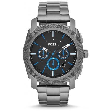 Imagem de Relógio Masculino Analógico de Quartzo de Aço Inoxidável, FOSSIL FS4931, Prateado