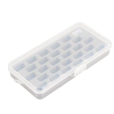 Imagem de 28 Caixas de Carretel Recipiente de Armazenamento de Núcleos de Linha de Costura, Organizador de Bobina de Máquina de Costura Caixa de Acessórios de Costura para Trabalhadores de