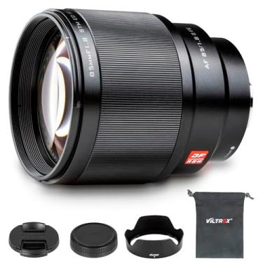 Imagem de VILTROX 85mm f/1.8 F1.8 Mark II Full-Frame E-Mount Camera Lens AF Auto Focus para Sony A7II A7III A7RIII A7SIII A7II A7RIV A9 A6600 A6500 A6400 A6300 A6100 A6000 A5100 A5000 A7C A7R