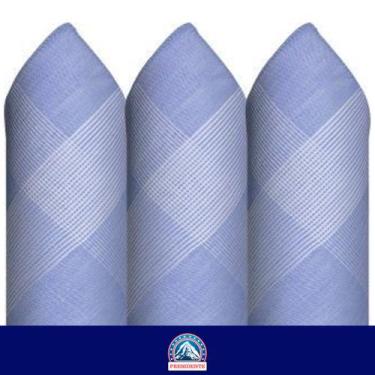 Imagem de Caixa 3 Lenços de Algodão Mercerizado Presidente 41x41 Cm, Spade, 1820