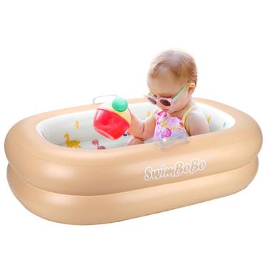 Imagem de Banheira inflável para bebês Swimbobo Soft Portable Impermeável