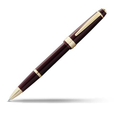 Imagem de Cross Caneta esferográfica Bailey Light Polida Borgonha Resina e Tom Dourado