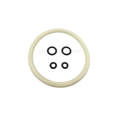 Imagem de Fabricação caseira de cerveja 1 set Homebrew Cornelius Keg Silicone O-Ring Set Gasket Seal replacement Kit Acessórios para vinho(White)