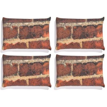 Imagem de Peso de Porta Decorativo Almofada 1Kg Estampas Diversas (1, Tijolinho)