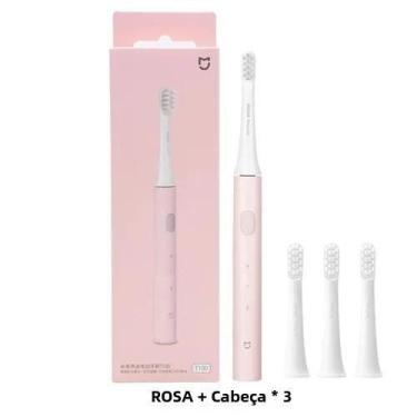 Imagem de Escova de Dentes Elétrica Sônica Xiaomi Mijia T100 - À Prova D'Água e 