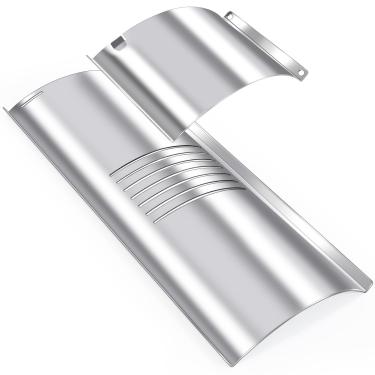 Imagem de Hiorucet Kit Flame Broiler Para Churrasqueira A Pellets Pit Boss Série 1000, Austin Xl, Pb1000Xlw1, Pb1000Xl, Rancher Xl, Pb1000R1, Pb1000Sc1 Com Tampa Deslizante Flame Broiler E Fundo Para Acessóri