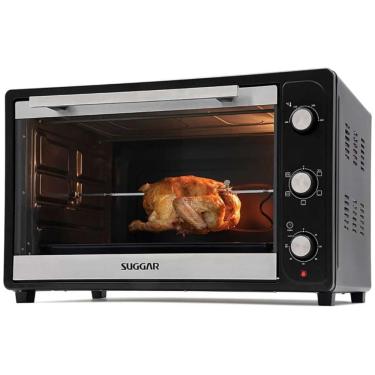 Imagem de Forno Elétrico Suggar de Bancada 66L Preto 220V