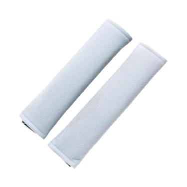 Imagem de Ｂｅｓｇａ 2 peças Tampas da maçaneta da porta da geladeira reutilizável Acessórios para decoração de cozinha de veludo reutil, Cinza Claro