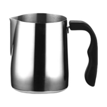 Imagem de SiaBiced Espresso Latte Arte Copo Milk Solter Jug Dáquina Espresso Peças Fácil de limpar Cafeteira Café Chocolate Hot Chocolate, 1000ml