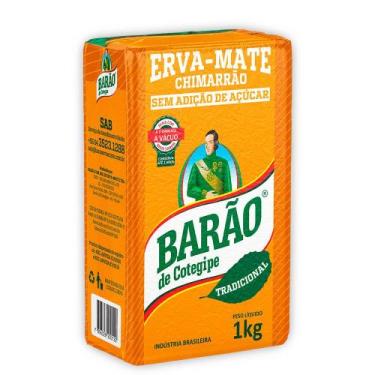 Imagem de Erva Mate Barão Tradicional a Vácuo 1Kg - Barão de Cotegipe