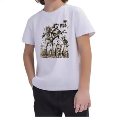 Imagem de Camiseta Infantil Lampiao e Maria Bonita 02 - Alearts, 8